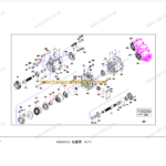 SANY SY245C 9M3KHH01 Parts Manual