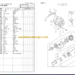 KOBELCO SK25SR PARTS MANUAL PV12001-1254223