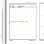 SANY SCM2000C-8S PARTS BOOK