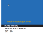 KOBELCO ED180 PARTS MANUAL