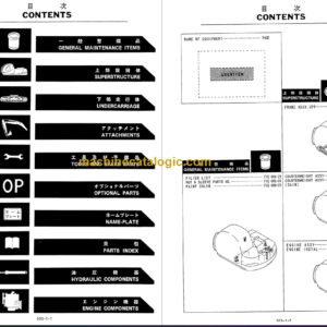 KOBELCO SK60 MARK V PARTS MANUAL