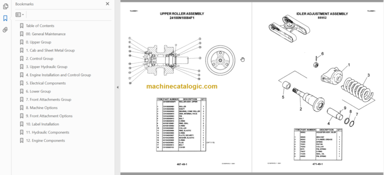 KOBELCO ED180 PARTS MANUAL