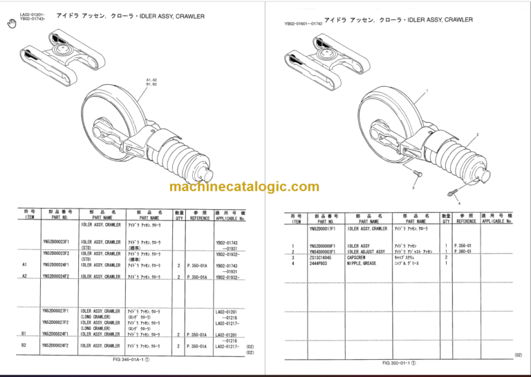KOBELCO SK200SR-SK200SRLC PARTS MANUAL