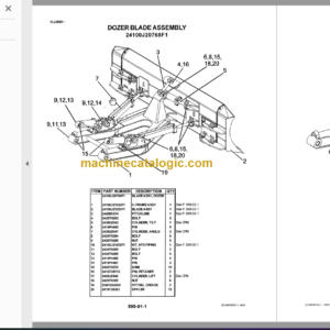 KOBELCO ED180 PARTS MANUAL