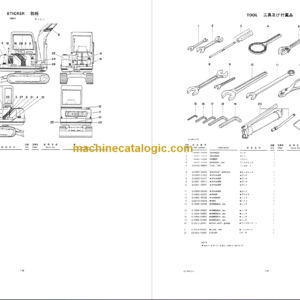 KOBELCO SK027 PARTS MANUAL