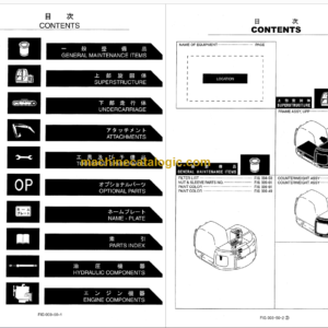 KOBELCO SK235SR-1E SK235SRLC-1E PARTS MANUAL