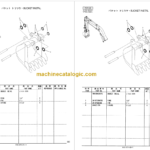 KOBELCO SK235SR-1E SK235SRLC-1E PARTS MANUAL