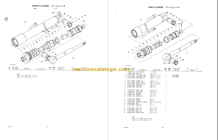 KOBELCO SK027 PARTS MANUAL