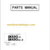 KOBELCO SK430-3 SK430LC-3 PARTS MANUAL