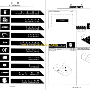 KOBELCO SK330-6E SK330LC-6E PARTS MANUAL