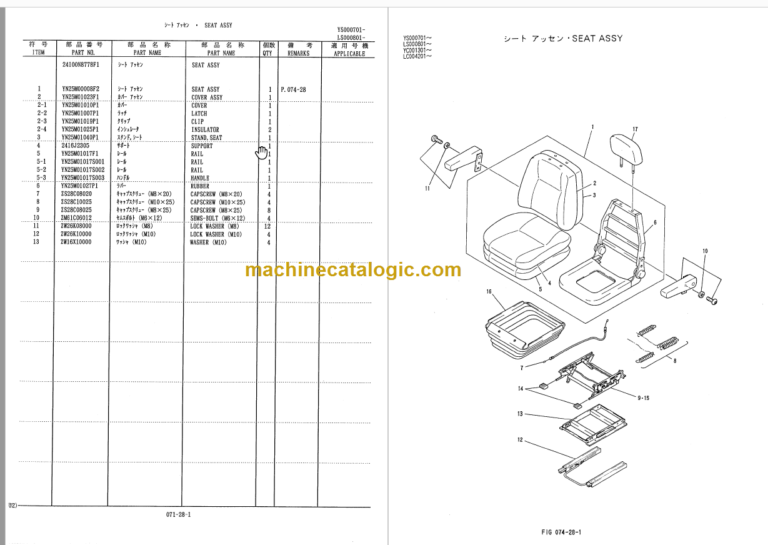 KOBELCO SK430-3 SK430LC-3 PARTS MANUAL