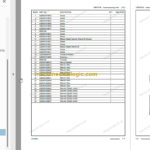 SANY SY980H Parts Book