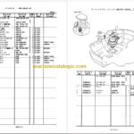 KOBELCO SK30SR PARTS MANUAL