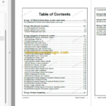 SANY STG230C-8 Parts Book