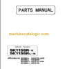 KOBELCO SK115SR-1E SK115SRL-1E PARTS MANUAL