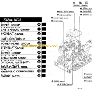 KOBELCO SK045-2 PARTS MANUAL