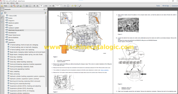 Volvo A25G, A30G Manual