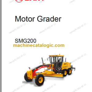 SANY SMG200 PARTS BOOK