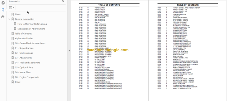 KOBELCO ED150-2 PARTS CATALOG