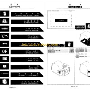 KOBELCO SK70SR-1E SK70SR-1ES PARTS MANUAL