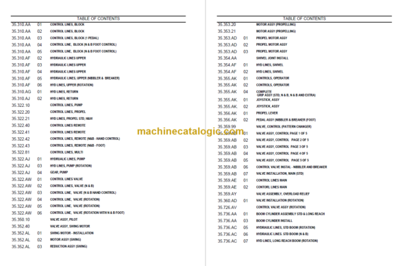 KOBELCO SK210-9 TIER4 PARTS CATALOG