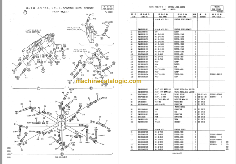 KOBELCO SK15SR PARTS MANUAL