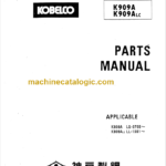 KOBELCO K909A K909ALC PARTS MANUAL