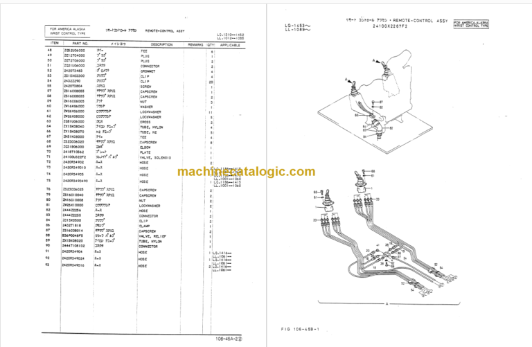 KOBELCO K909A K909ALC PARTS MANUAL