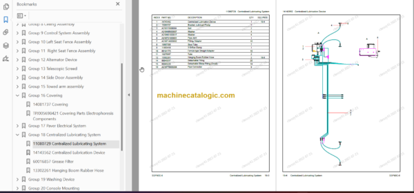 SANY SSP90C-8 Parts Book