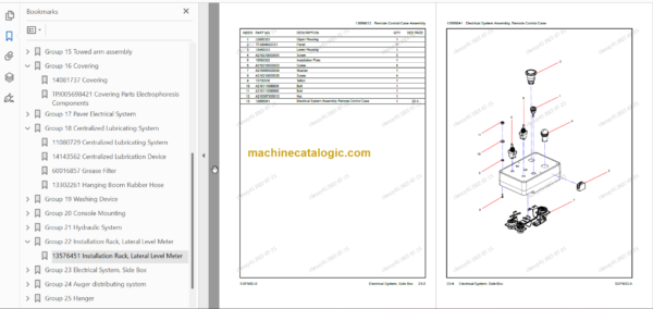 SANY SSP90C-8 Parts Book