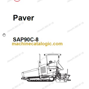 SANY SAP90C-8 PARTS BOOK