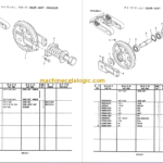 KOBELCO SK16 SK17 PARTS MANUAL
