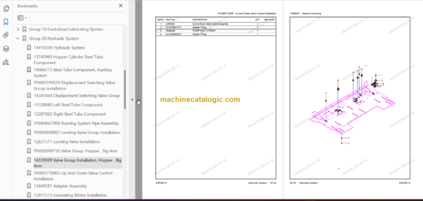 SANY SAP90C-8 PARTS BOOK