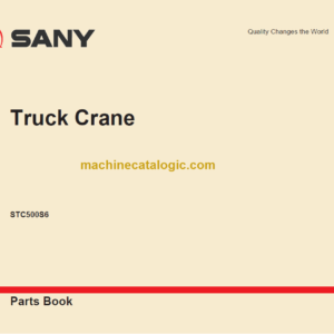 SANY QY50 PARTS MANUAL