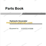 SANY SY330H Parts Book