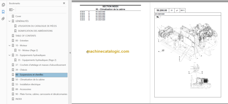 KOBELCO SK210-9 Acera Mark 9 PARTS CATALOG FR