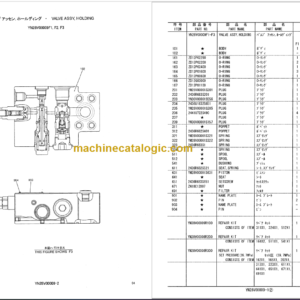 KOBELCO SK170LC-6E PARTS MANUAL