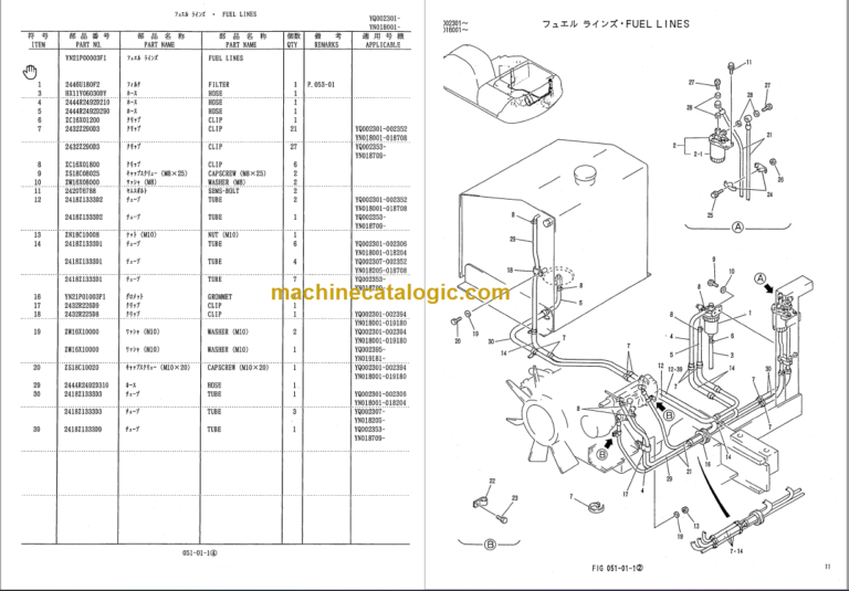 KOBELCO SK200V SK200LCV PARTS MANUAL
