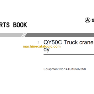 SANY QY50 PARTS MANUAL