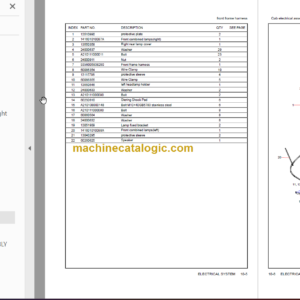 SANY SW953 PARTS BOOK