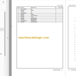 SANY SW953 PARTS BOOK