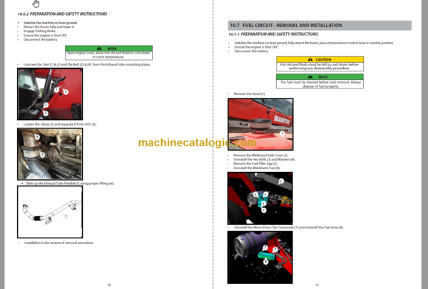 Manitou MXT 840 - KOEL BSIV REPAIR MANUAL