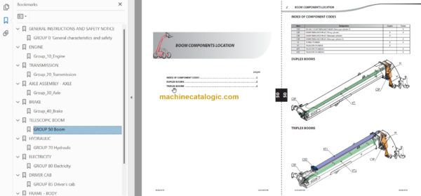 Manitou MLT 840 137 ST3B Repair Manual