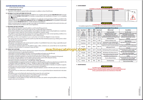 Manitou MLT-X 737 130 PS D ST3A S1 Operator's Manual