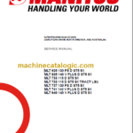 Manitou MLT 737 130 PS D ST5 S1 Service Manual
