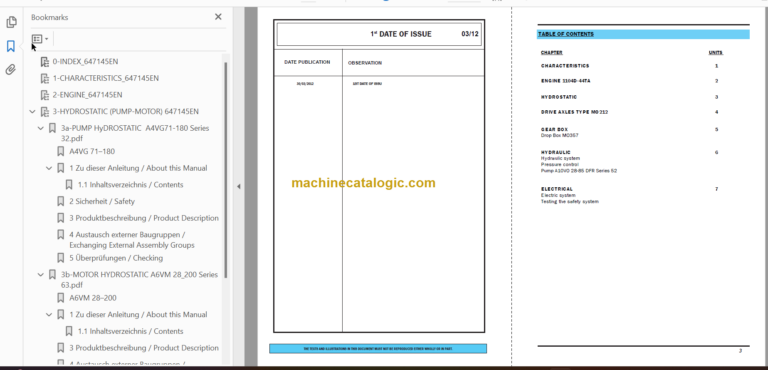MHT 860 LT-E3 REPAIR MANUAL