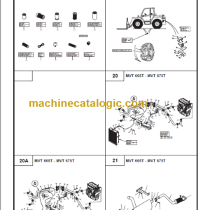 Manitou MVT 730T PARTS CATALOGUE