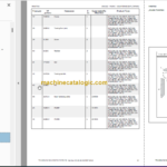 Manitou MLT 630 SB E2 PARTS CATALOGUE