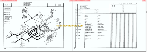 MANITOU MSI 50D PARTS MANUAL