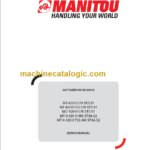 Manitou MLT 420 H ST5 S1 Repair Manual